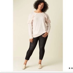 Sejour Ruffle Sleeve Sweater